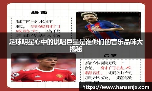 足球明星心中的说唱巨星是谁他们的音乐品味大揭秘